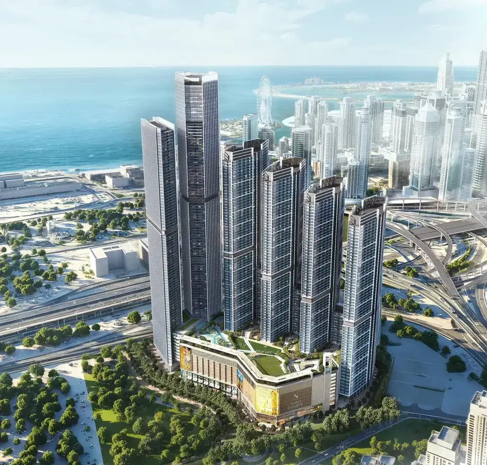 Sobha Central przy Sheikh Zayed Road w Dubaju